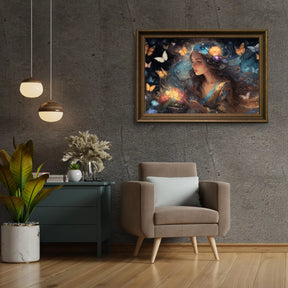 Diamantmaleri - Sommerfuglefortryllerinde - SEOS Shop ®