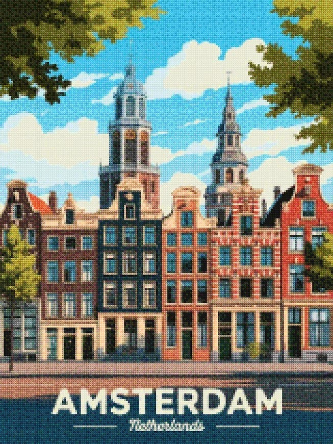 Diamantmaling - Amsterdam, Holland