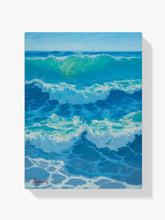 Diamantmaling - Azurblå hedebølge