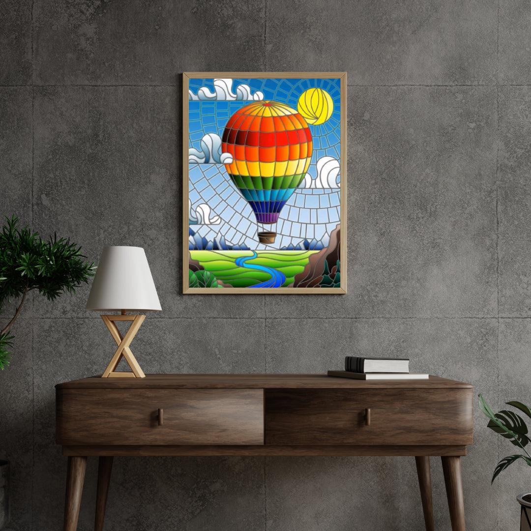 Diamantmaling - Ballonflyvning - SEOS Shop ®