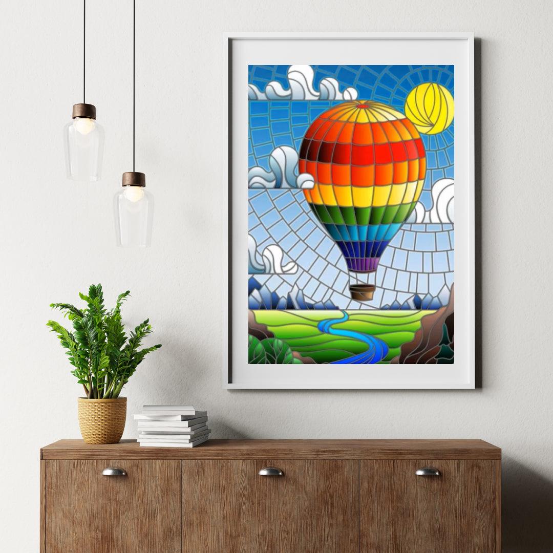 Diamantmaling - Ballonflyvning - SEOS Shop ®
