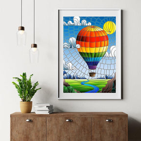 Diamantmaling - Ballonflyvning - SEOS Shop ®