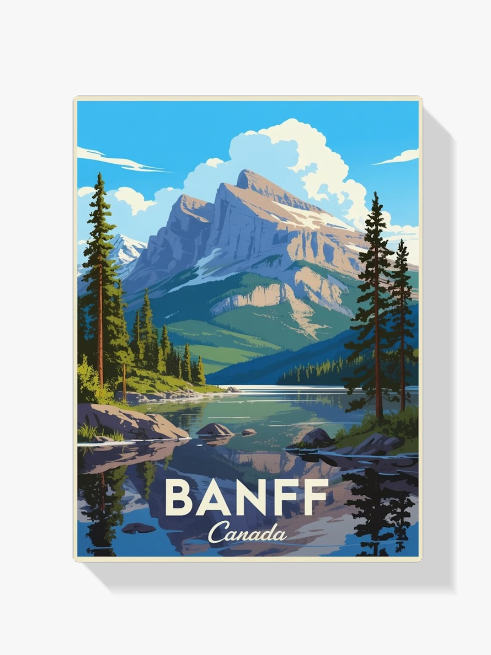 Diamantmaling - Banff, Canada