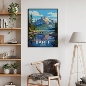 Diamantmaling - Banff, Canada