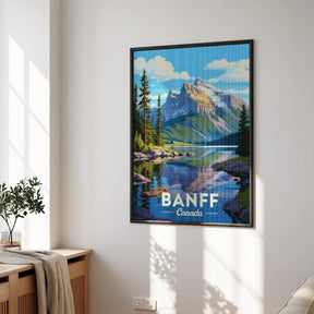 Diamantmaling - Banff, Canada