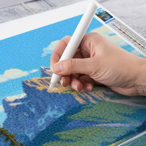 Diamantmaling - Banff, Canada