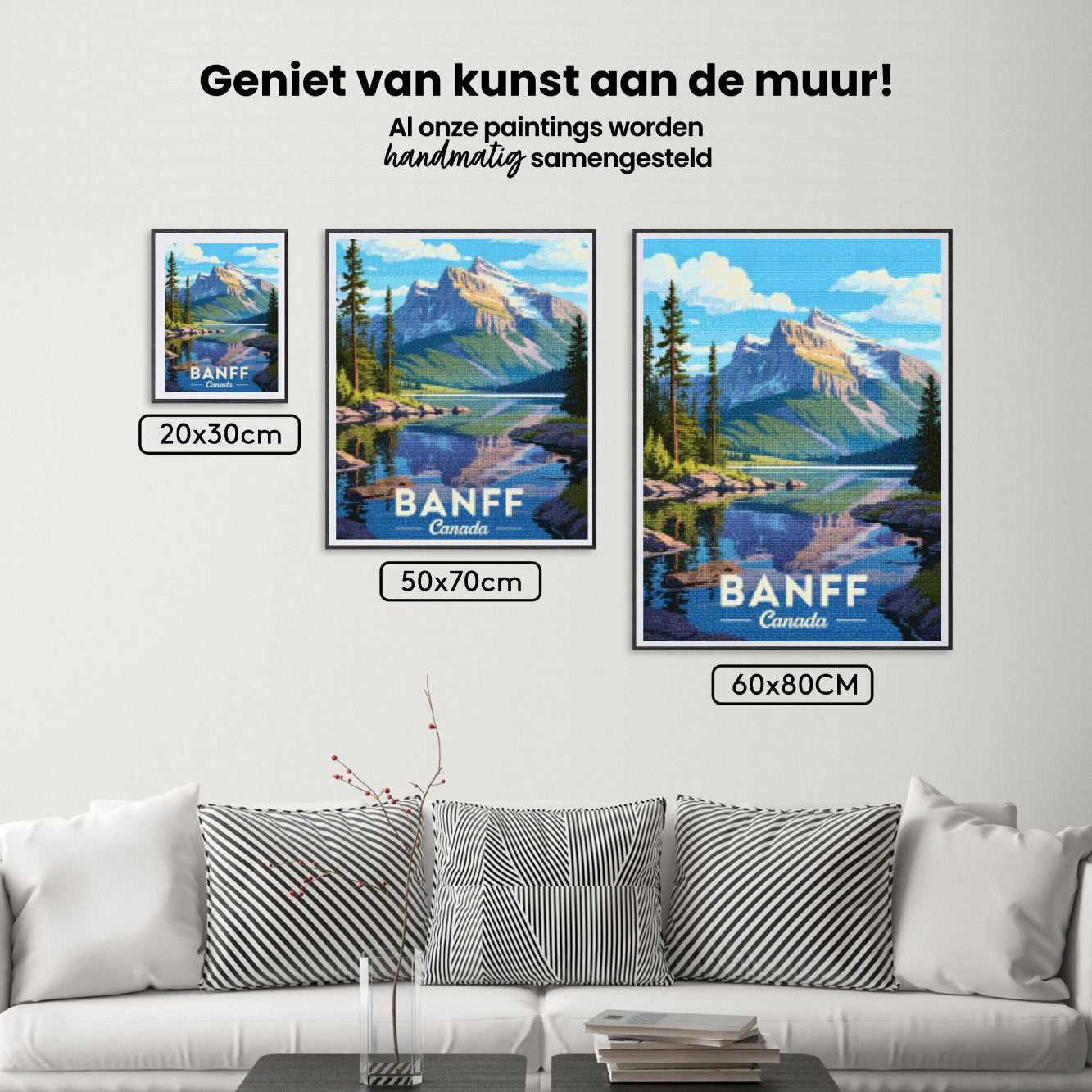 Diamantmaling - Banff, Canada