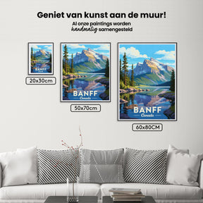 Diamantmaling - Banff, Canada