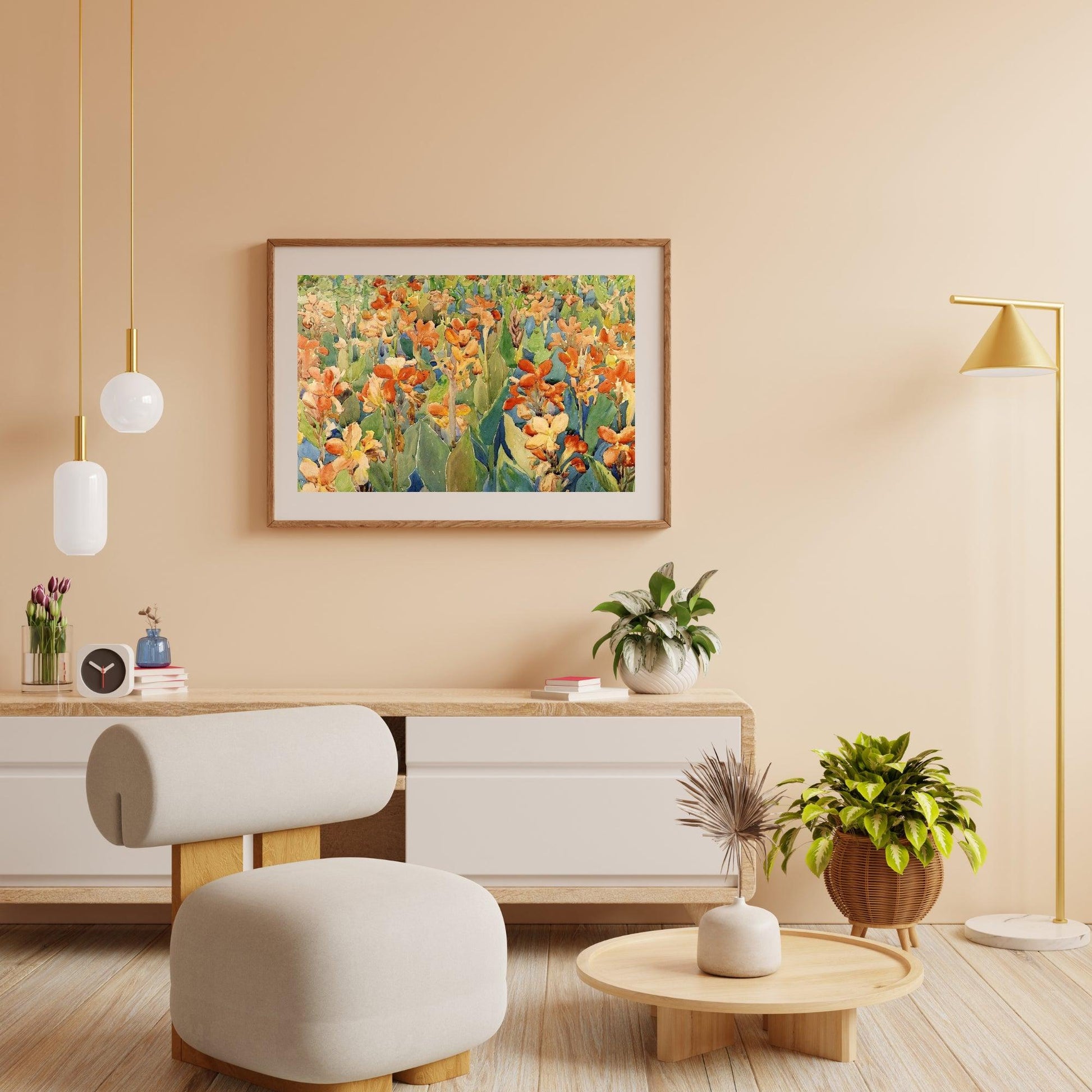 Diamantmaleri - Blomsterbed - SEOS Shop ®
