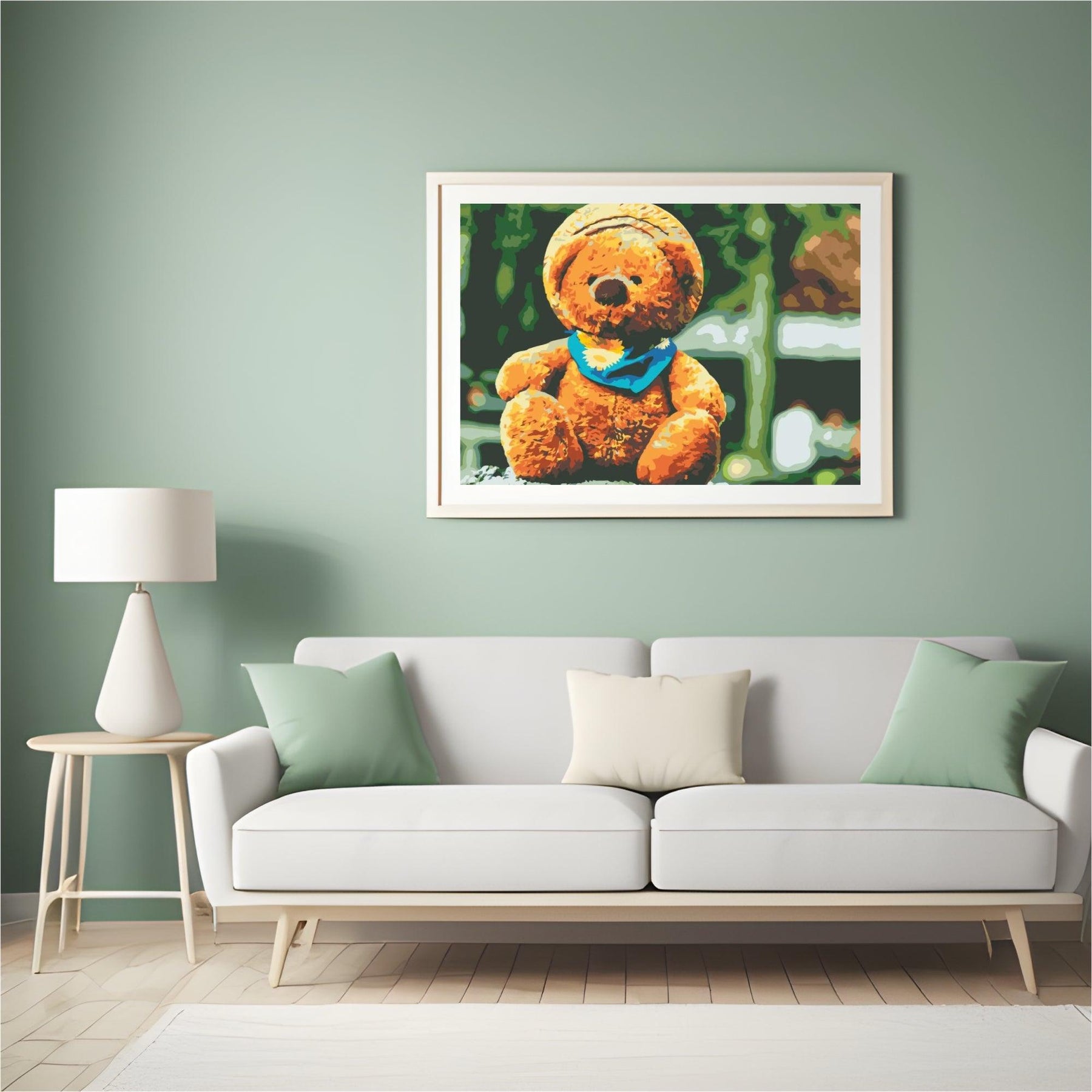 Diamantmaling - Bjørn med hat - SEOS®