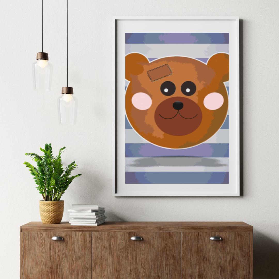 Diamantmaling - Bjørn fra plakaten - SEOS®