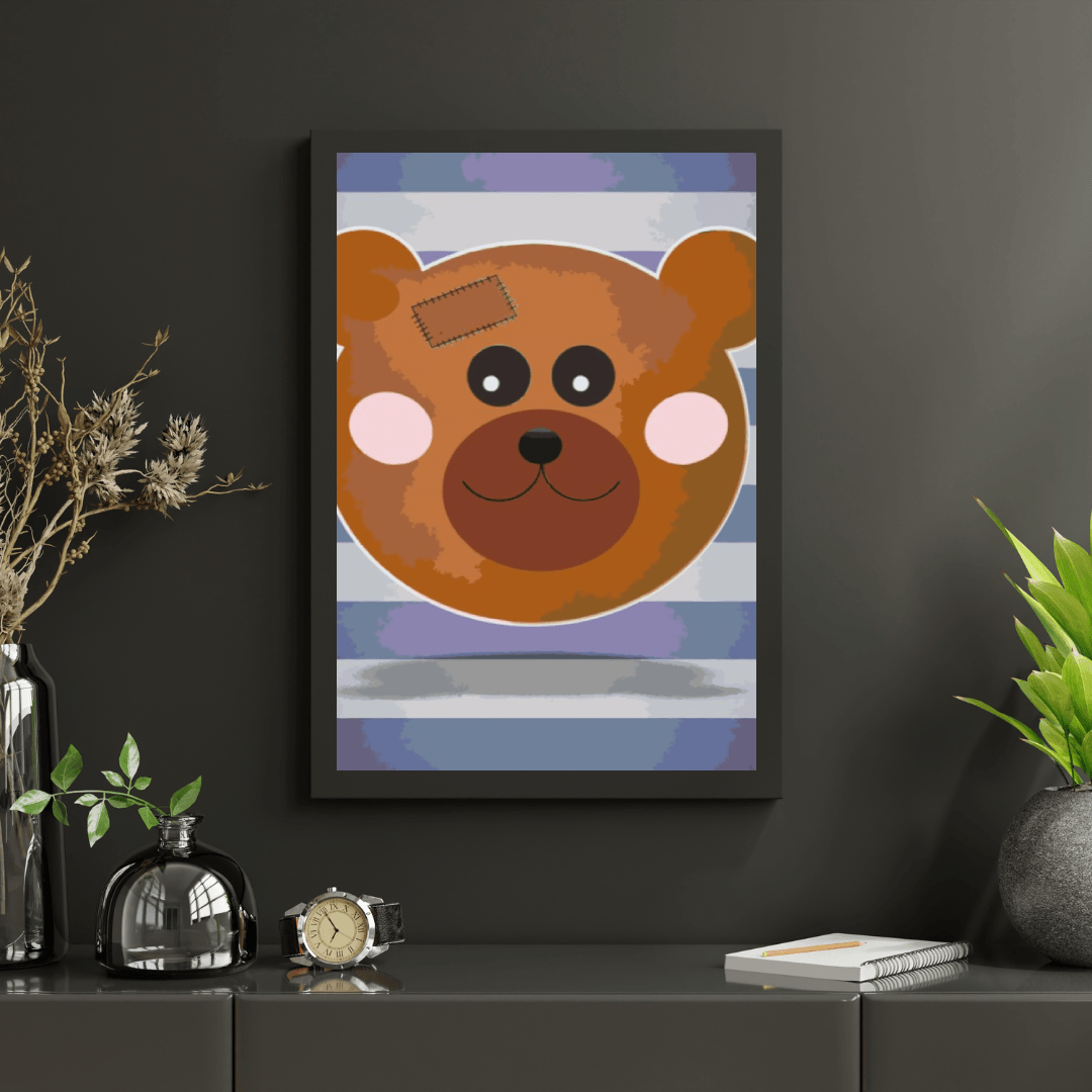 Diamantmaling - Bjørn fra plakaten - SEOS®