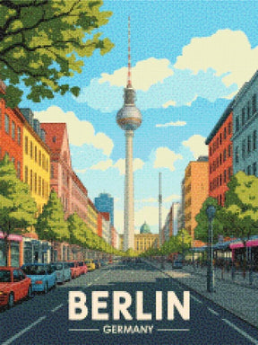Diamantmaling - Berlin, Tyskland