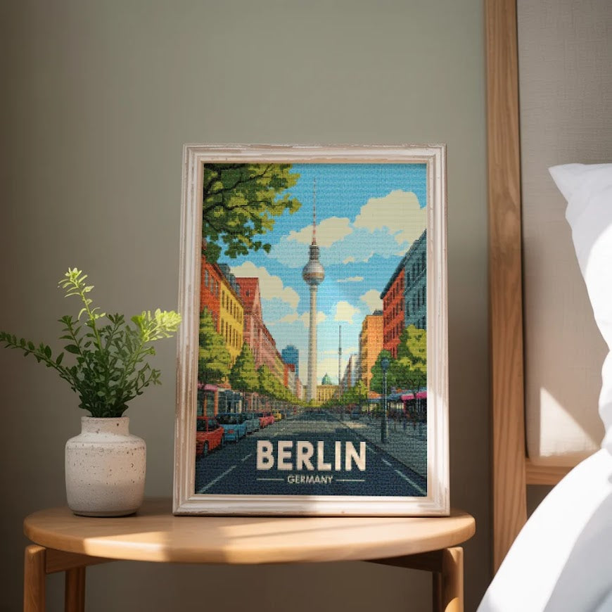 Diamantmaling - Berlin, Tyskland