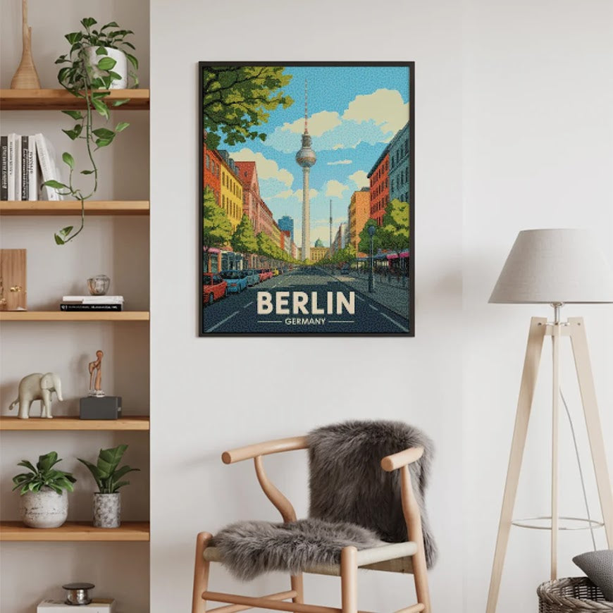 Diamantmaling - Berlin, Tyskland
