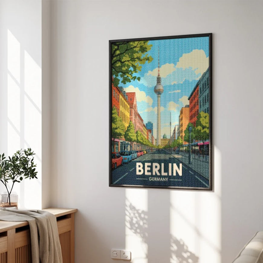 Diamantmaling - Berlin, Tyskland