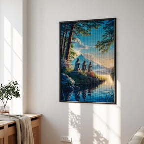 Diamantmaleri - Vogtere af det gamle fristed