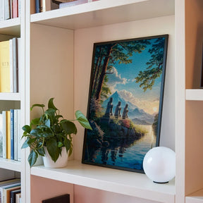 Diamantmaleri - Vogtere af det gamle fristed