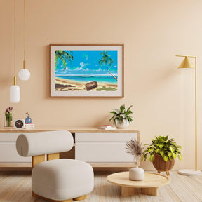 Diamantmaling - Båd på stranden - SEOS Shop ®