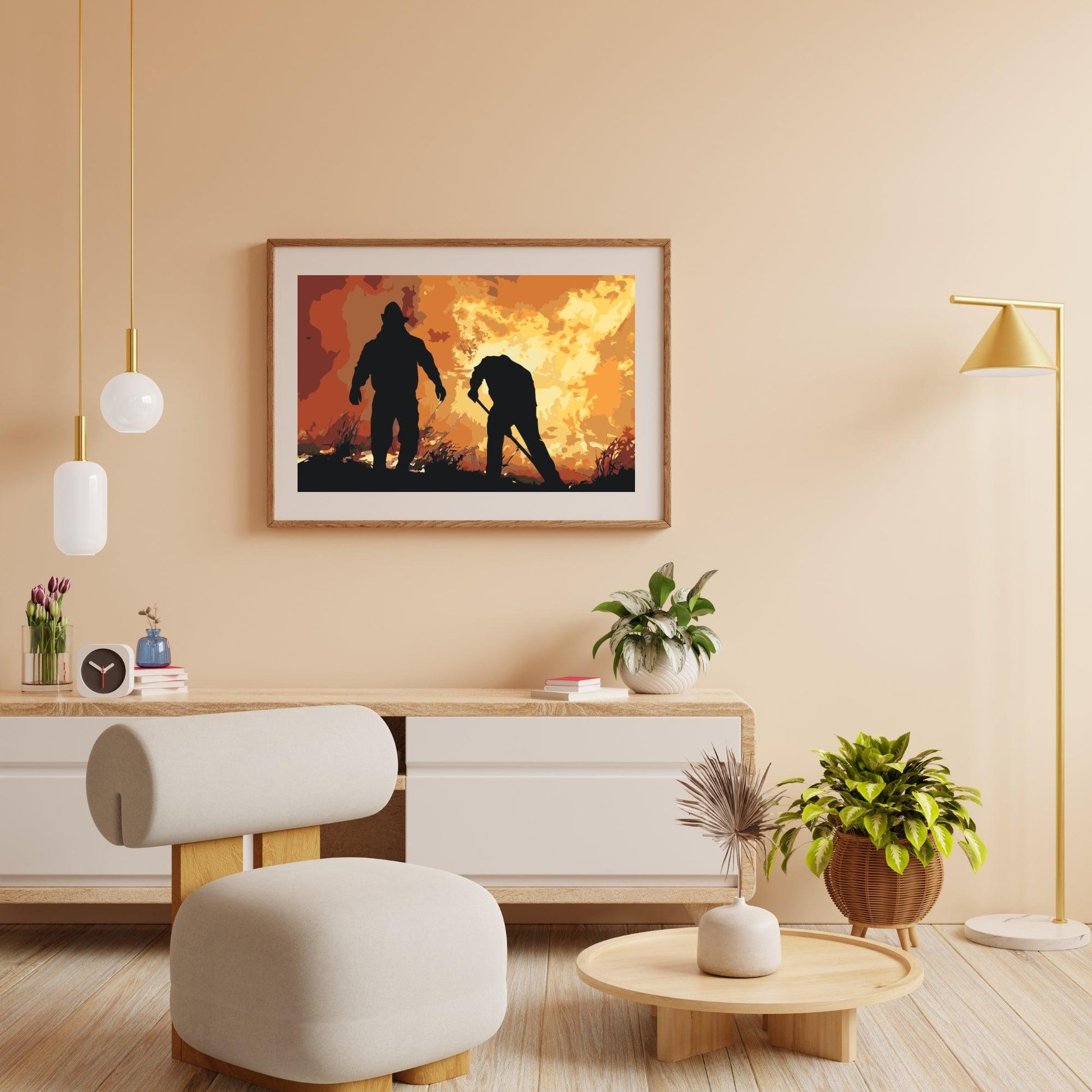 Diamantmaling - Brandmænd i aktion - SEOS Shop ®