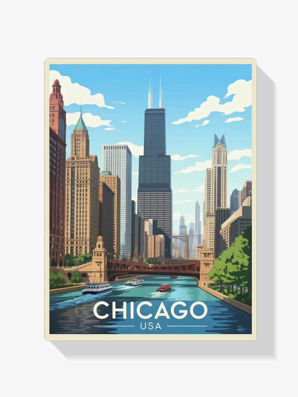 Diamantmaling - Chicago, USA