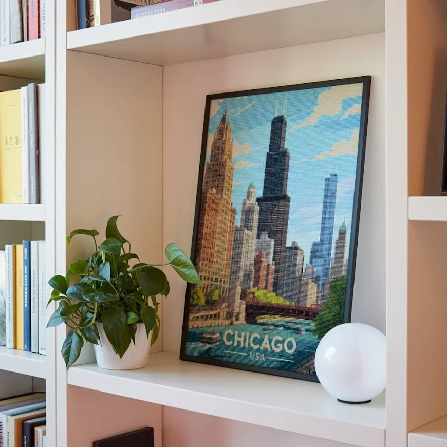Diamantmaling - Chicago, USA