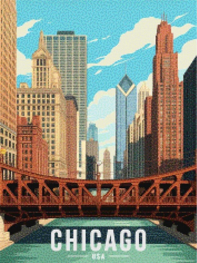 Diamantmaling - Chicago, USA_V2