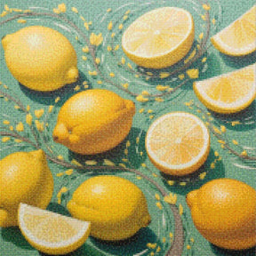 Mini diamantmaleri - Citronsti