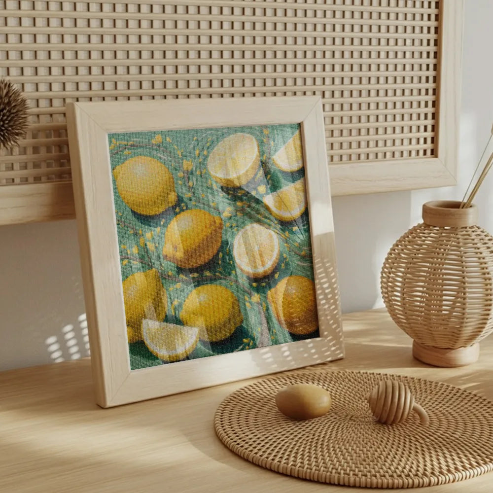 Mini diamantmaleri - Citronsti