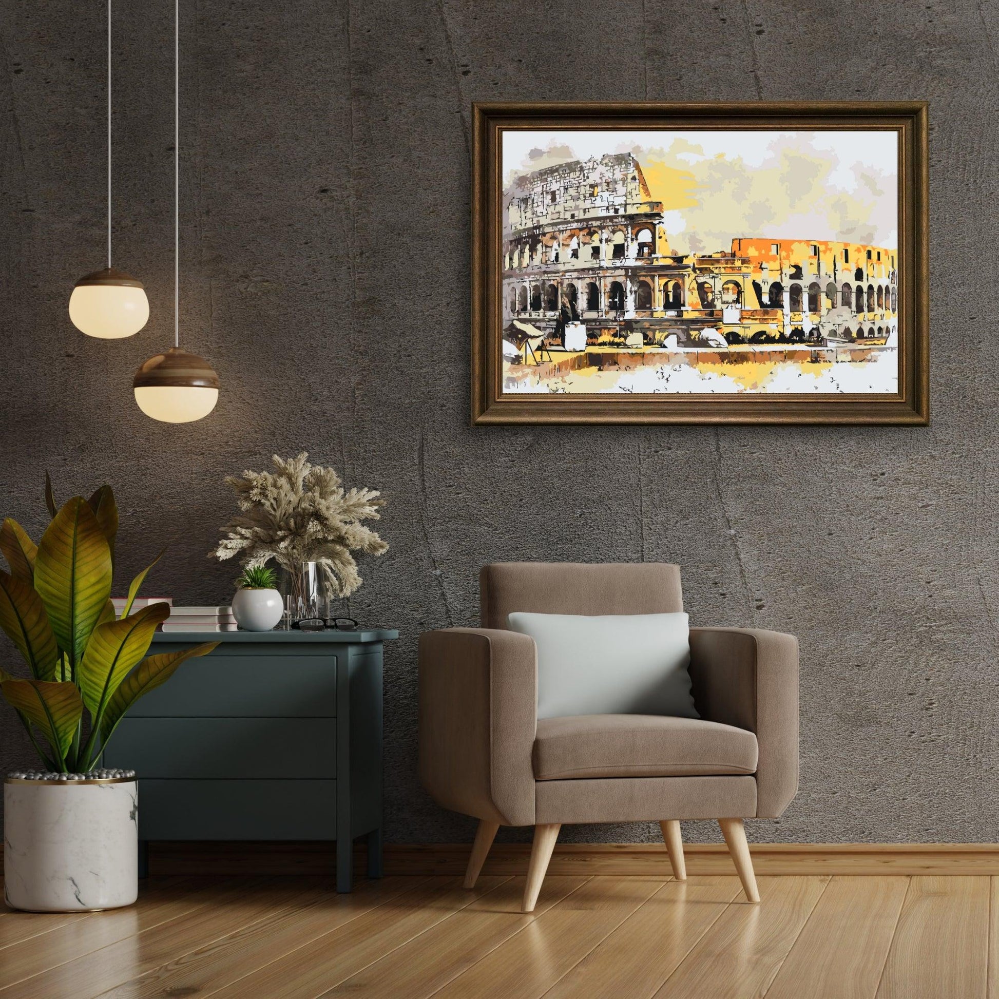 Diamantmaleri - Colosseum-illustrationer - SEOS Shop ®
