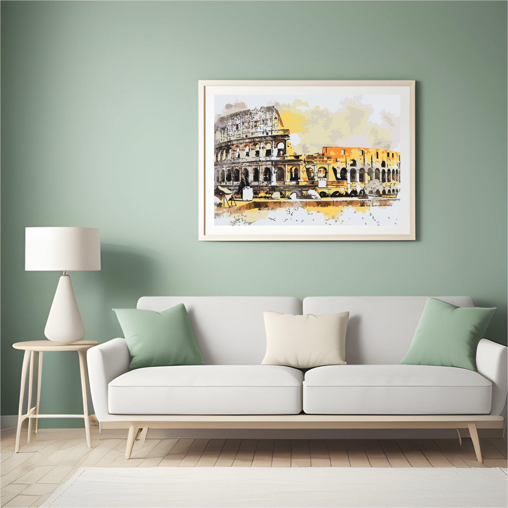 Diamantmaleri - Colosseum-illustrationer - SEOS Shop ®