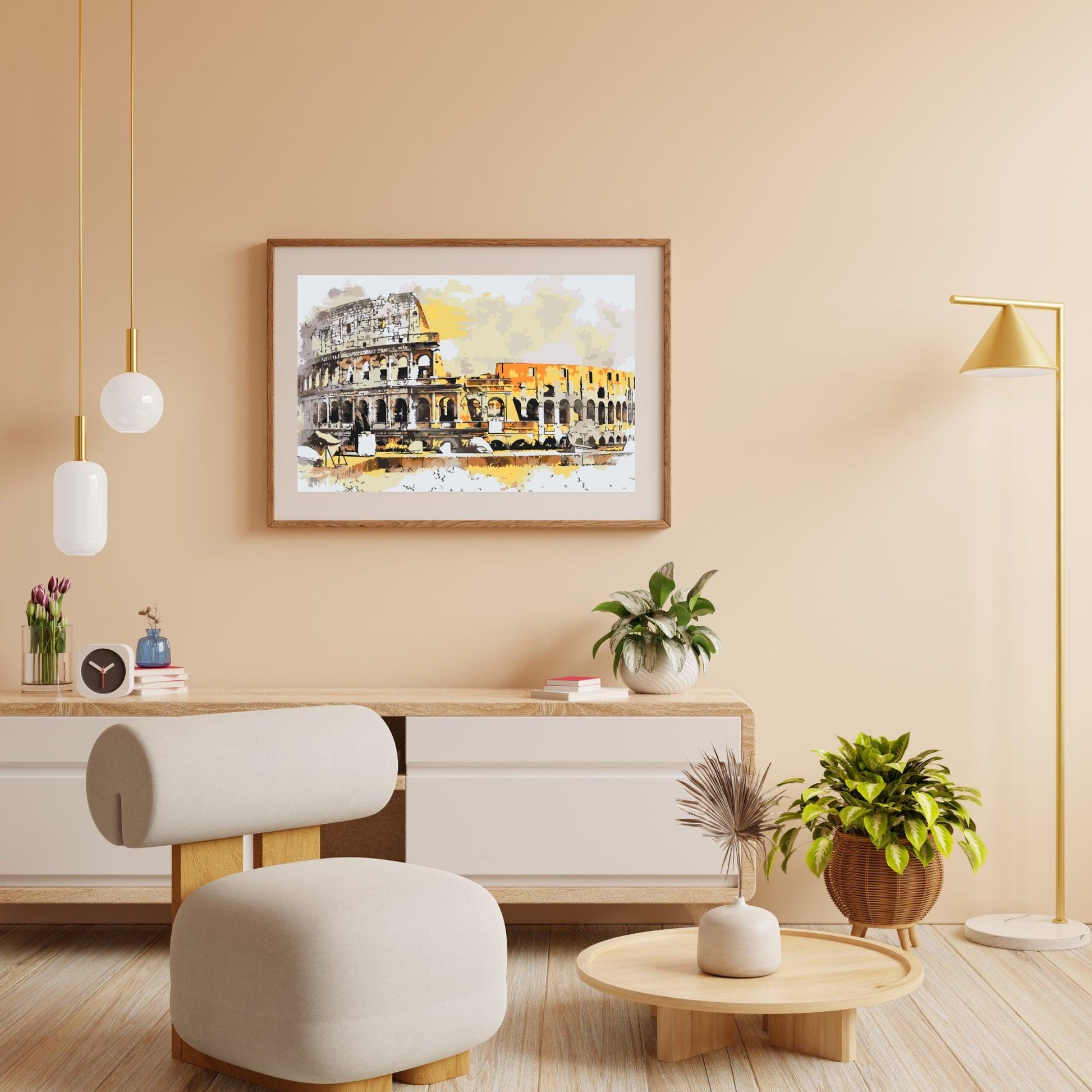 Diamantmaleri - Colosseum-illustrationer - SEOS Shop ®