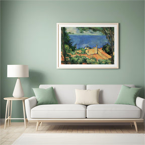 Diamantmaleri - L'estaque med røde tage - SEOS Shop ®