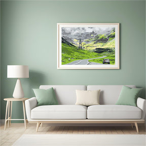 Diamantmaling - Transfagarasan-vejen i Rumænien - SEOS Shop ®