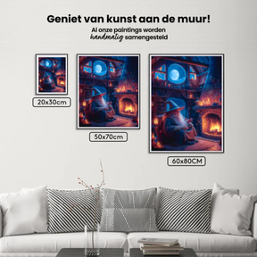 Diamantmaling - Den ensomme troldmand