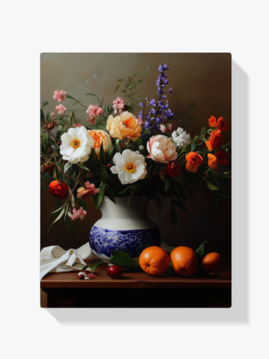 Diamantmaling - Omfavnelsen af en blomst