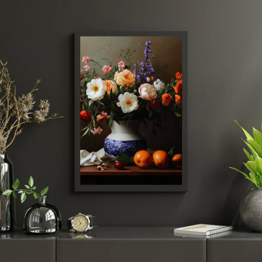 Diamantmaling - Omfavnelsen af en blomst