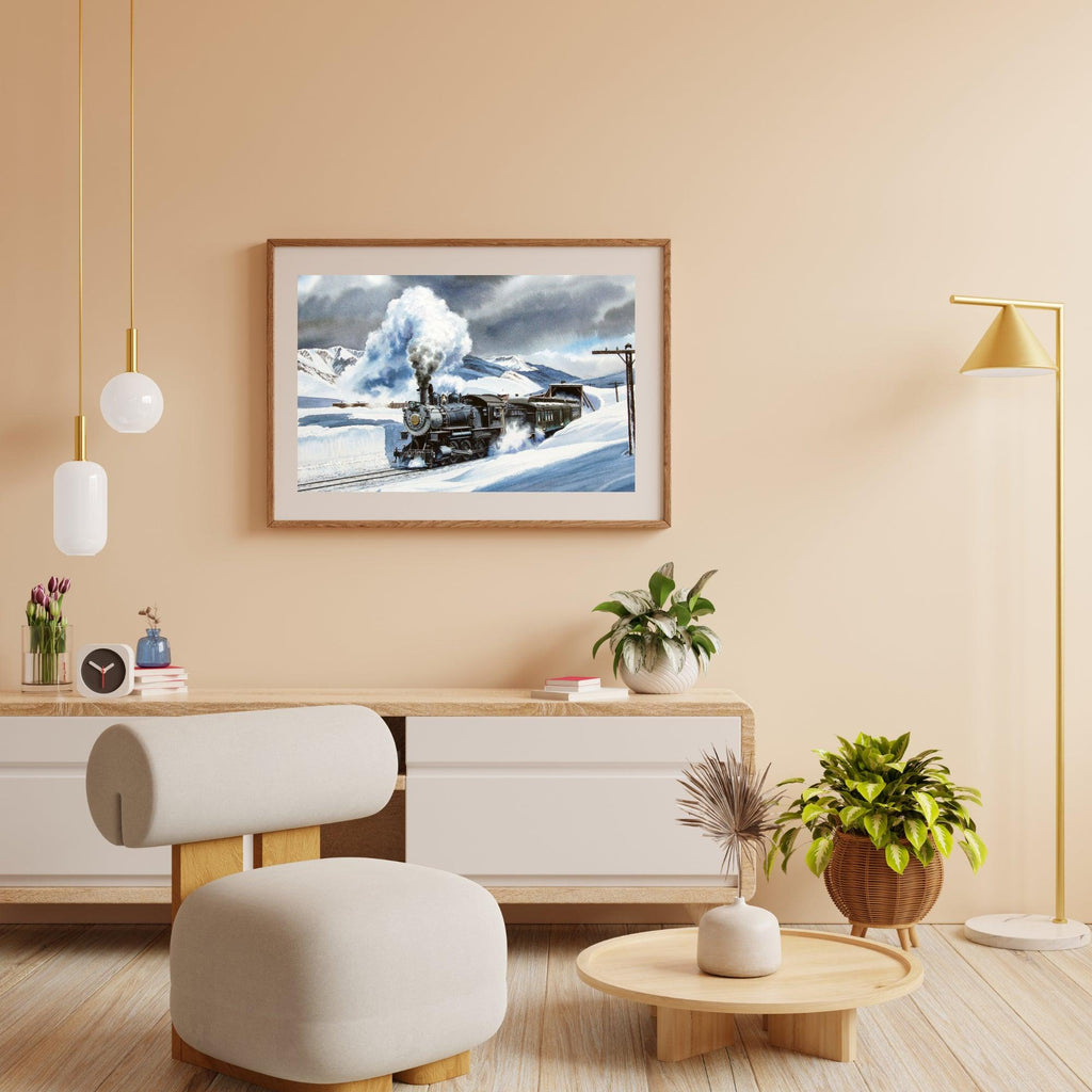 Diamantmaling - Denver og Salt Lake Jernbane - SEOS Shop ®