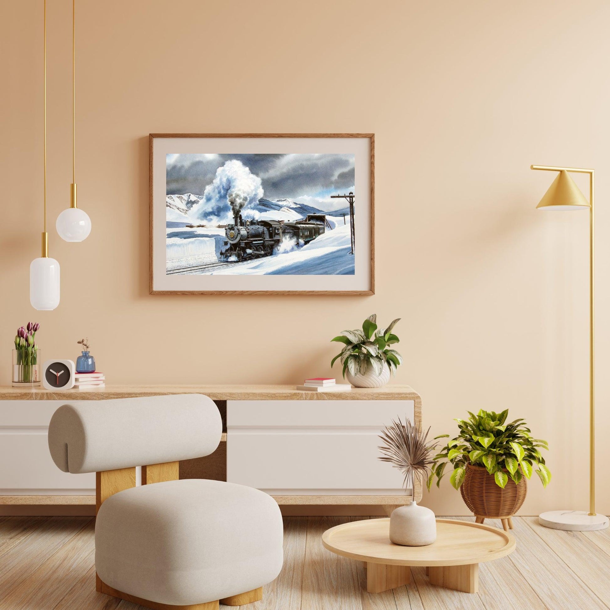 Diamantmaling - Denver og Salt Lake Jernbane - SEOS Shop ®