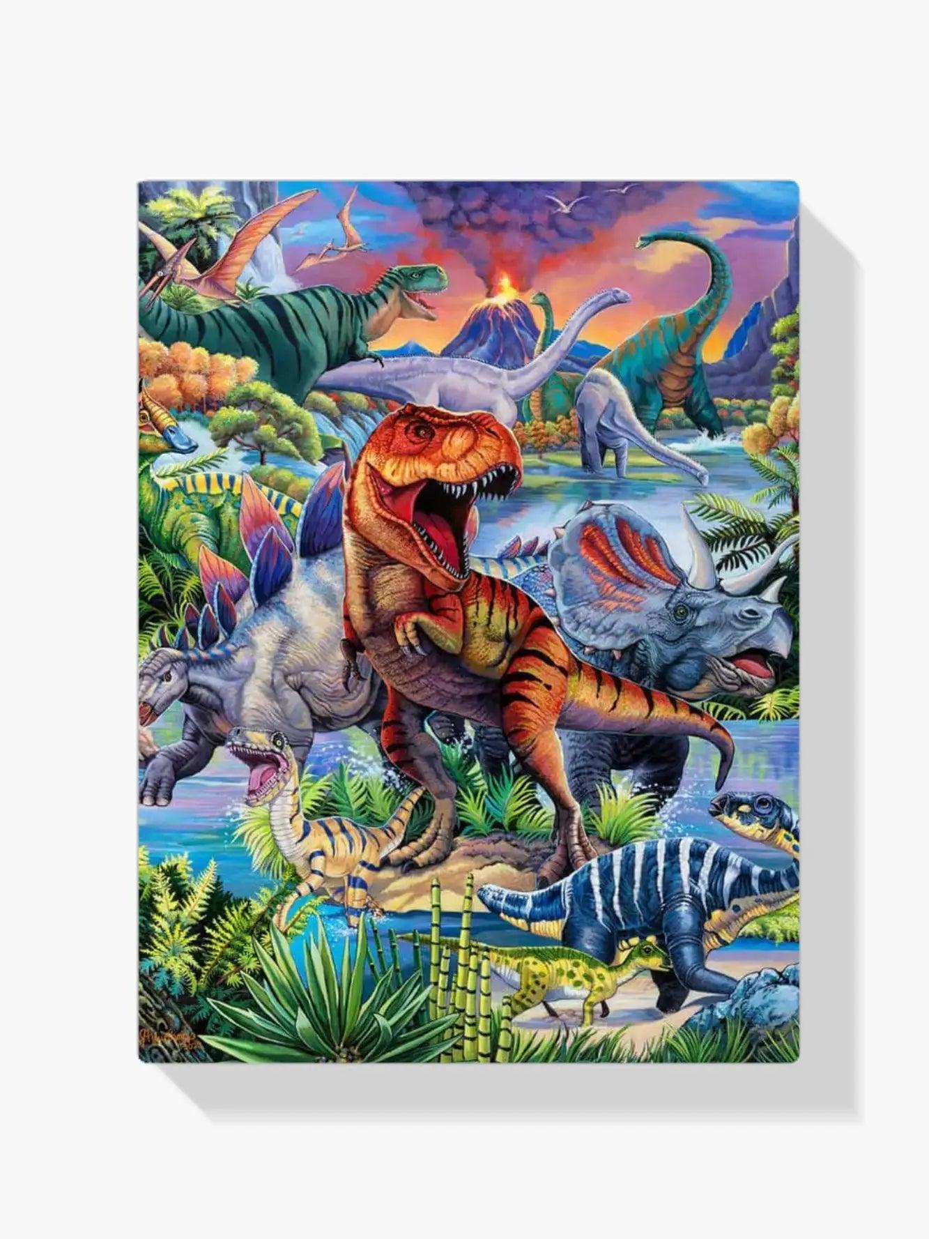 Diamantmaleri - Dinosaurer