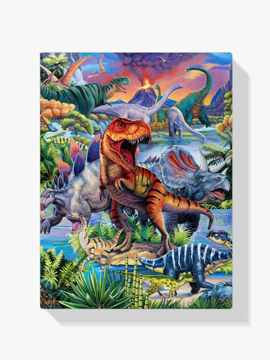 Diamantmaleri - Dinosaurer