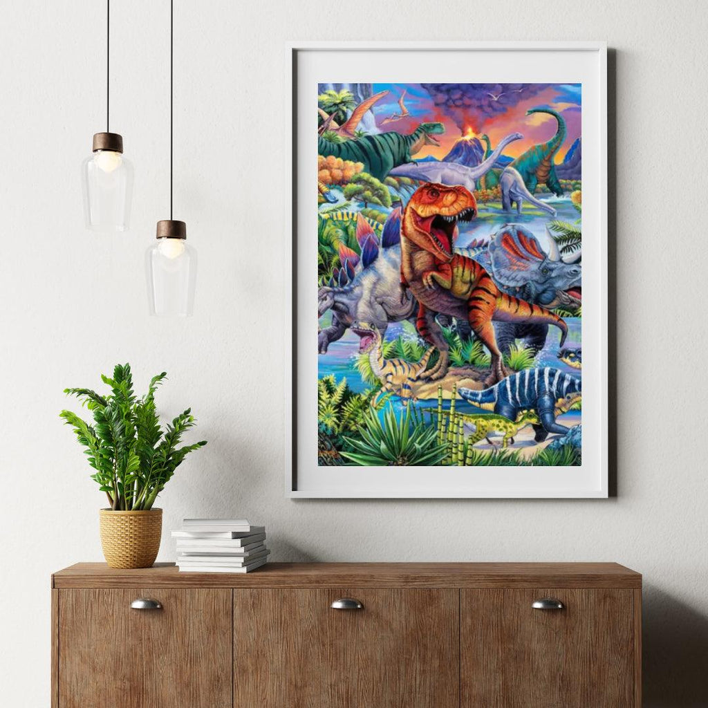 Diamantmaleri - Dinosaurer
