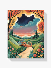 Diamantmaleri - Drømmelandskabsbro