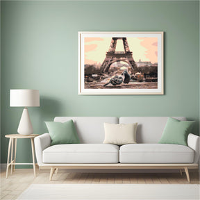 Diamantmaling - Duer i Paris - SEOS®