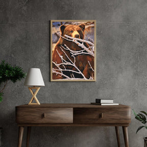 Diamantmaling - En bjørn lurer efter bytte - SEOS®