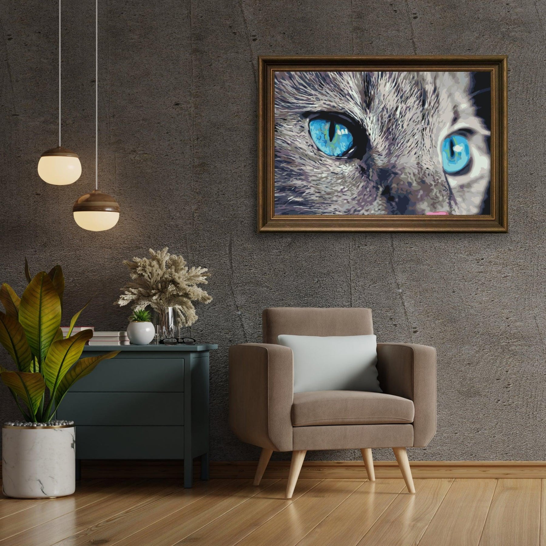 Diamantmaling - Et gennemtrængende blik - SEOS®