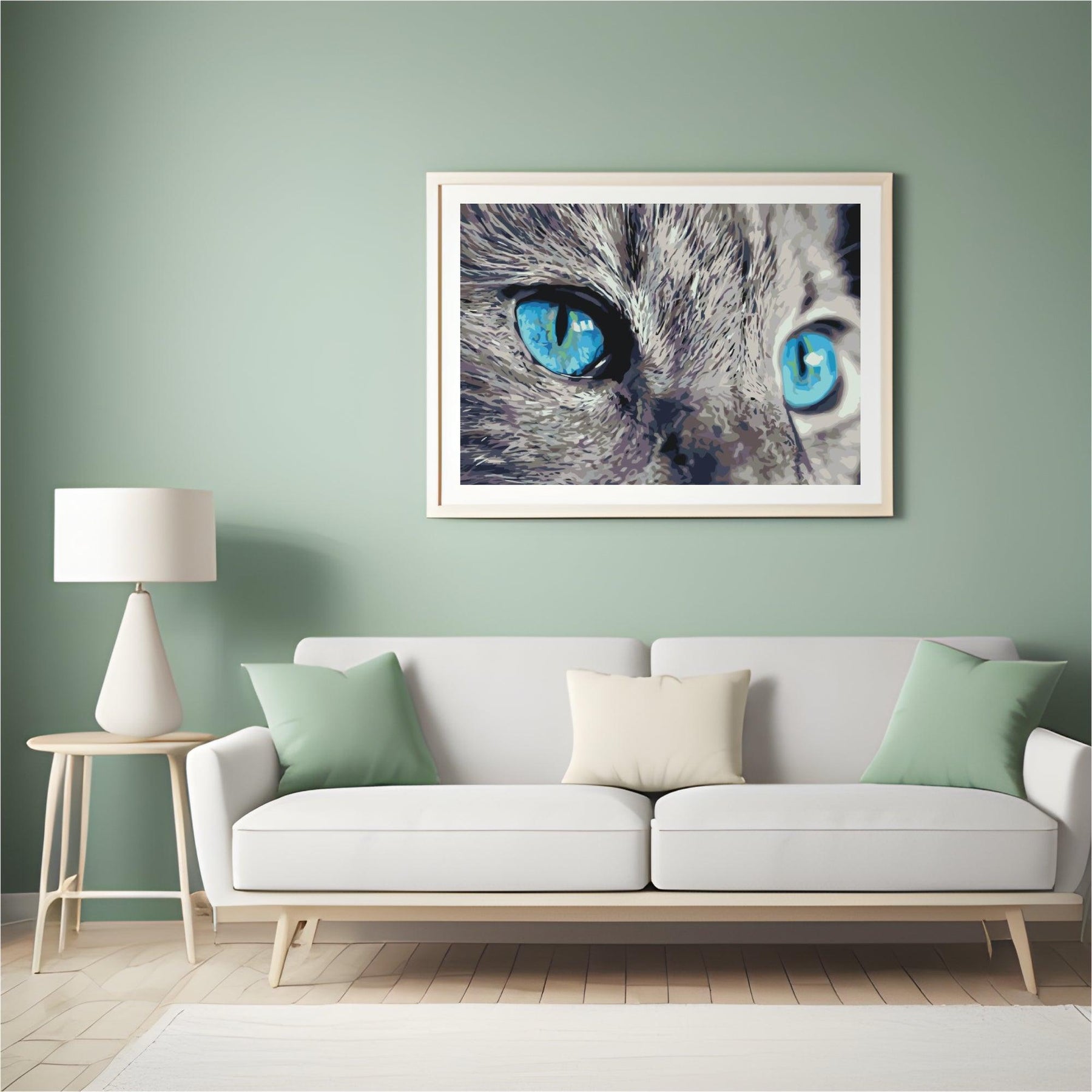 Diamantmaling - Et gennemtrængende blik - SEOS®