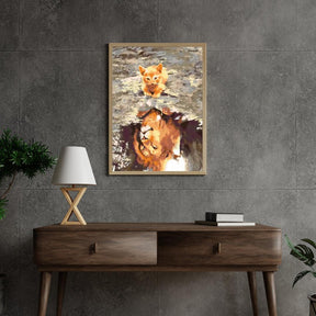 Diamantmaling - En killing eller en løve - SEOS®