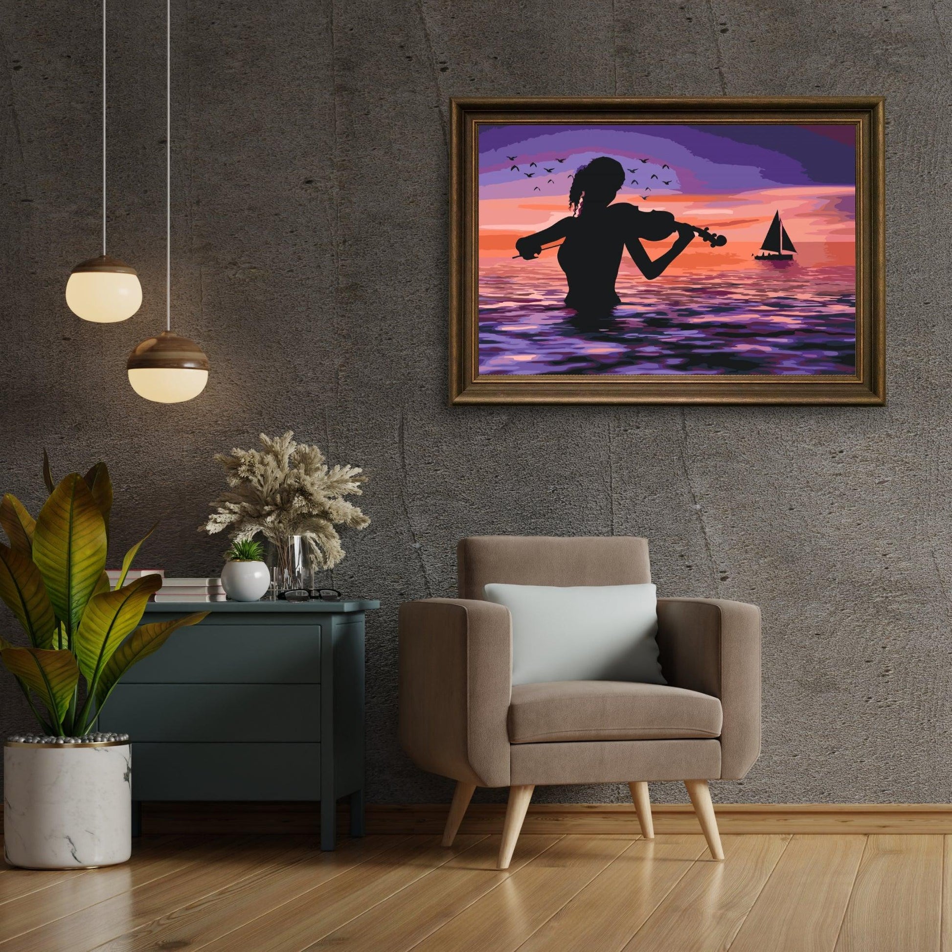 Diamantmaleri - En svampespiller i havet - SEOS Shop ®