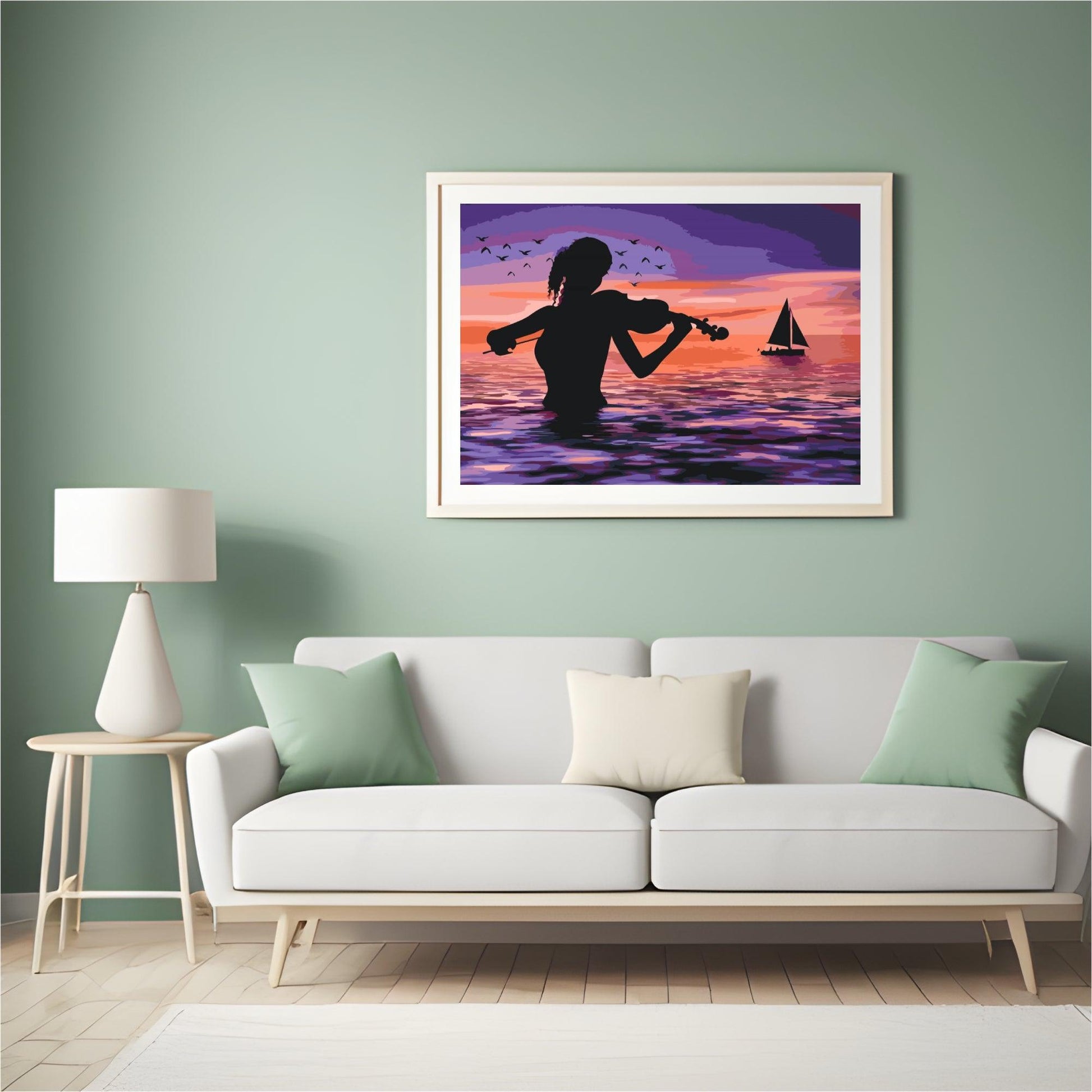Diamantmaleri - En svampespiller i havet - SEOS Shop ®